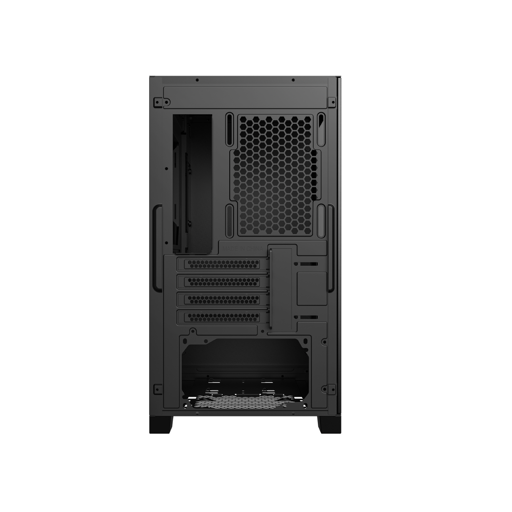 CARCASA PCCOOLER, Mini Tower, mATX, fara sursa, sticla securizata, 2 ventilatoare incluse, iluminare ARGB, negru, USB 3.2 gen 2 x 2, mic, audio, "C3D310 ARGB BK"