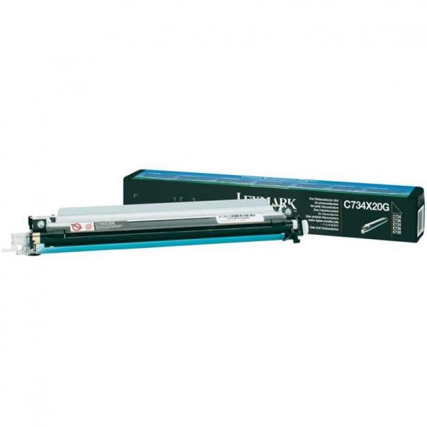 Drum Unit Original Lexmark Black, C734X20G, pentru C734|C736|C746|C748|X734|X736|X746|X748, 20K, 