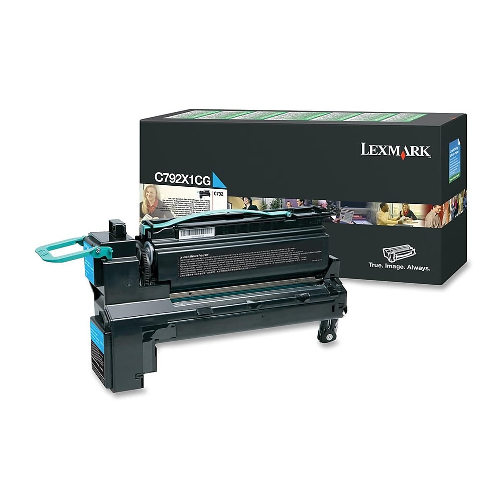 Toner Original Lexmark Cyan, C792X1CG, pentru C792|X792 series, 20K, 