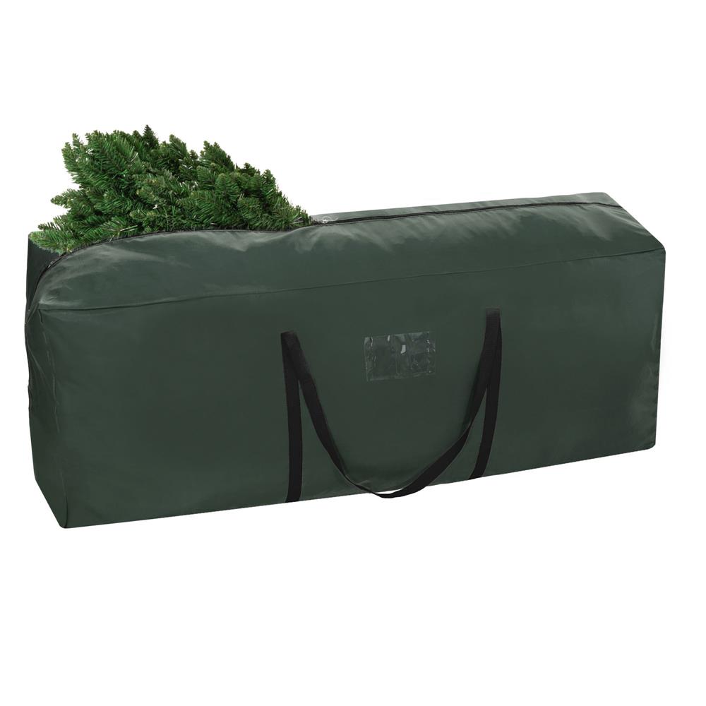 Husa depozitare brad artificial 125x50x40 cm, poliester, verde