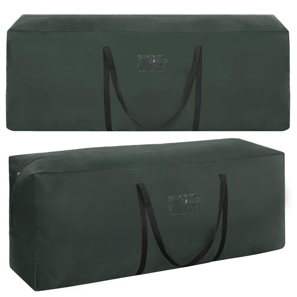 Husa depozitare brad artificial 125x50x40 cm, poliester, verde