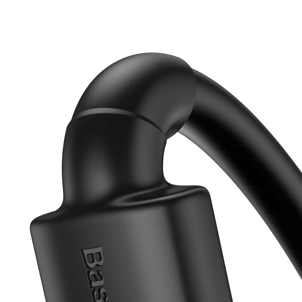 CABLU video Baseus Cafule, HDMI (T) la HDMI (T), rezolutie maxima 4K UHD (3840 x 2160) la 60 Hz, conectori auriti, 1m, negru "CADKLF-E01" - 6953156218185