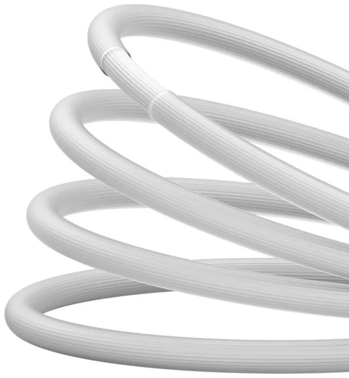 CABLU alimentare si date Baseus, Fast Charging Data Cable pt. smartphone, USB (T) la USB Type-C (T), 100W, 1m, alb, "CAKW000602" (include TV 0.18lei) - 6932172626815