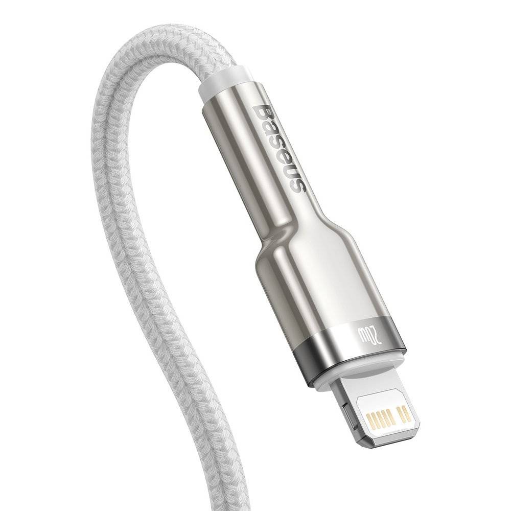 Cablu alimentare si date Baseus Cafule Metal, Fast Charging Data Cable pt. smartphone, USB Type-C la Lightning Iphone PD 20W