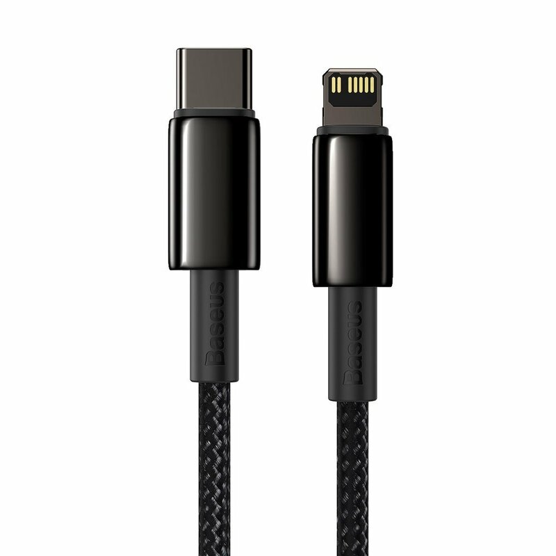 Cablu alimentare si date Baseus Tungsten Gold,Fast Charging Data Cable pt smartphone,USB Type-C la Lightning 20W