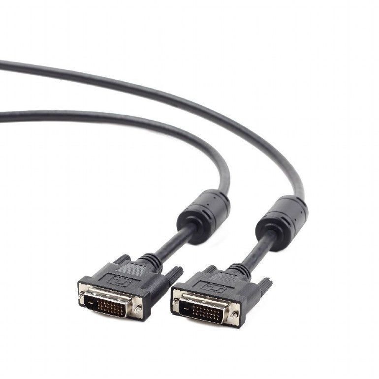 CABLU video GEMBIRD, DVI-D DL (T) la DVI-D DL (T), 3m, negru, "CC-DVI2-BK-10"