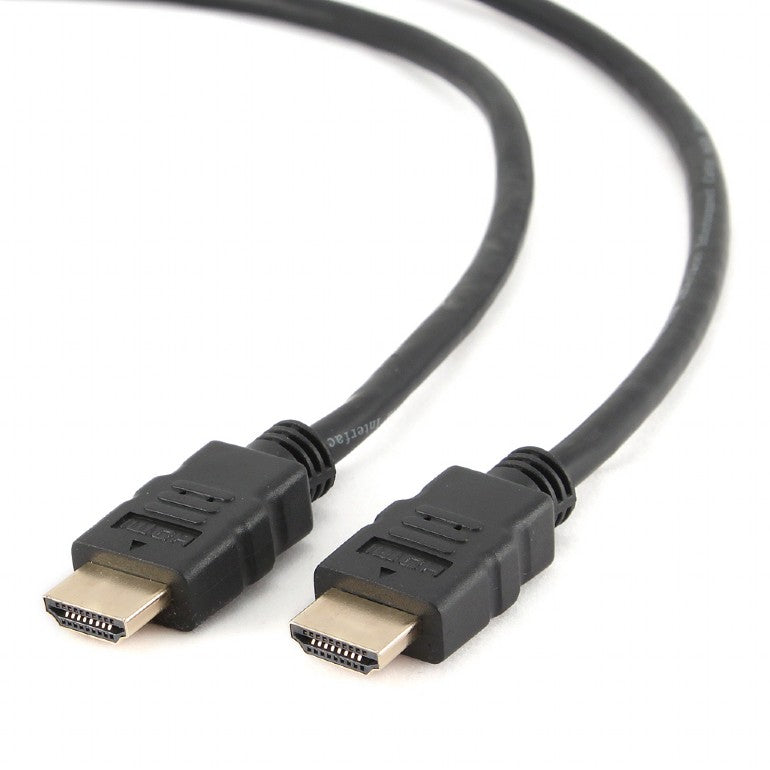 CABLU video GEMBIRD, HDMI (T) la HDMI (T), 1m, premium, conectori auriti, rezolutie maxima 4K (3840 x 2160) la 60 Hz, negru, "CC-HDMI4-1M"
