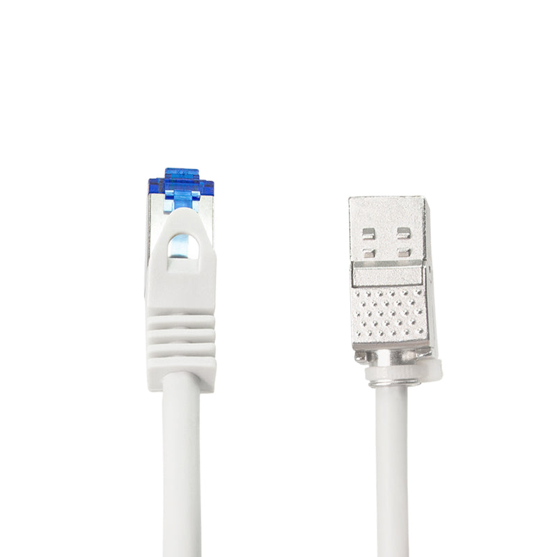 PATCH CORD S/FTP Logilink Cat6a, prelungitor, LSZH, cupru, 15 m, gri, AWG26, dublu ecranat 
