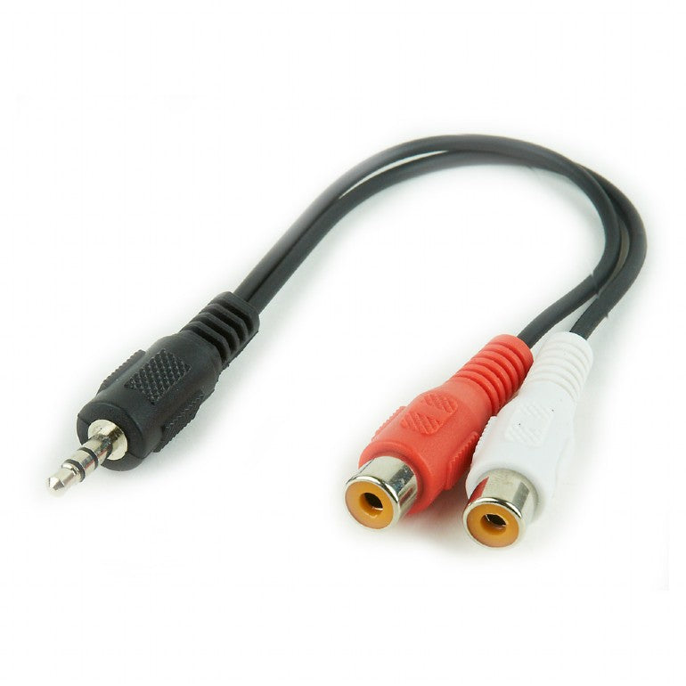 CABLU audio GEMBIRD Splitter (3.5 jack to 2 x stereo socket), 20cm "CCA-406"