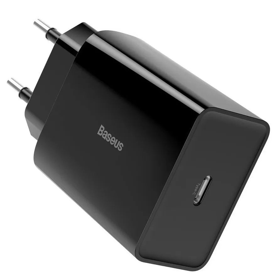 INCARCATOR retea Baseus Speed Mini, Quick Charge 20W, 1 x USB Type-C 5V/3A max, negru "CCFS-SN01" - 6953156201699