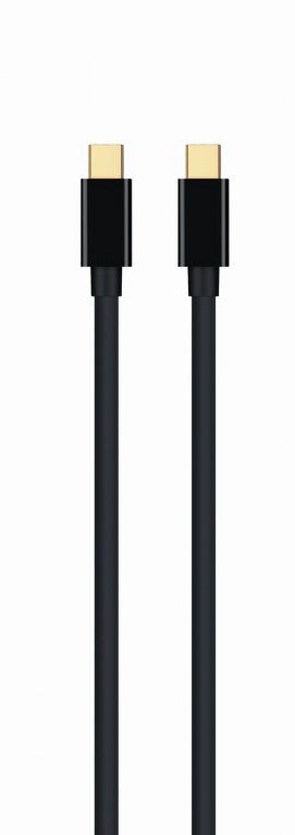 CABLU video GEMBIRD, Mini-DisplayPort (T) la Mini-DisplayPort (T), 1.8m, rezolutie maxima 4K UHD (3840 x 2160) la 30 Hz, negru, "CCP-mDPmDP2-6"