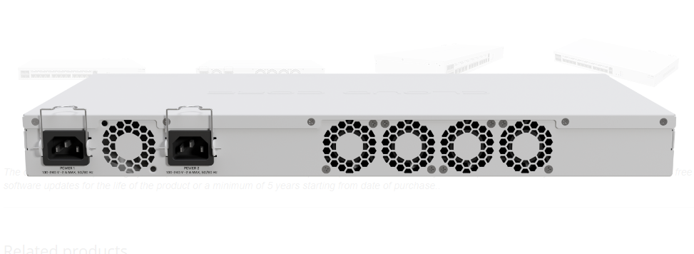 NET ROUTER 1000M 12PORT 4SFP+/CCR2116-12G-4S+ MIKROTIK, "CCR2116-12G-4S+"