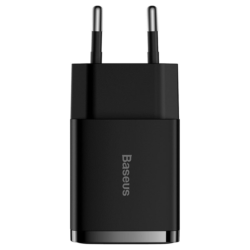 INCARCATOR retea Baseus Compact,10.5W, 2 x USB 5V/2.1A, negru "CCXJ010201" - 6932172606909
