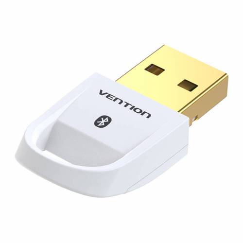 Adaptor Bluetooth Vention, conectare prin USB 2.0, distanta 20 m (pana la), Bluetooth 5.0, antena interna alb, "CDSW0" - 6922794753907