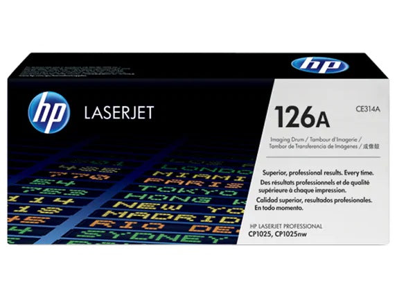 Drum Unit Original HP Black/Color, nr.126A, pentru LaserJet M175|CP1025|M275|M176, 14K/Negru si 7K/ Color, , "CE314A"