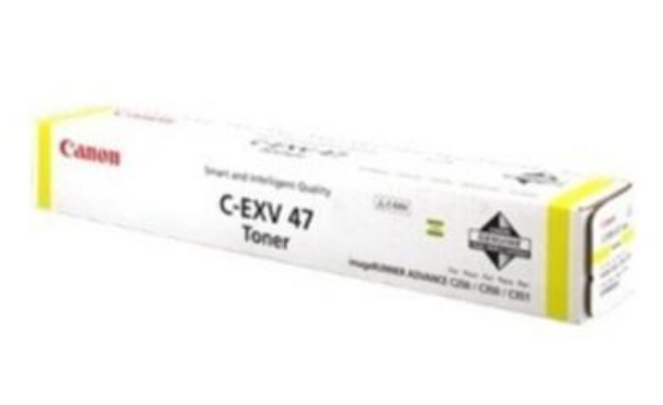 Toner Original Canon Yellow, EXV47Y, pentru IR Advance C250I|C350I|C351IF, 21.5K, NOPP, 