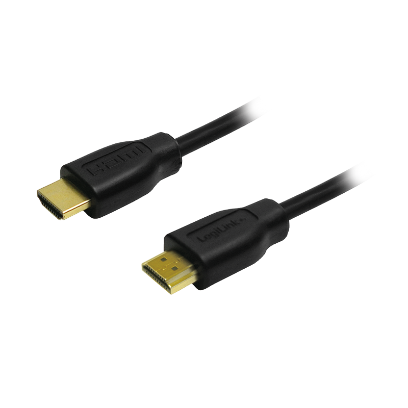 CABLU video LOGILINK, HDMI (T) la HDMI (T), 20m, conectori auriti, rezolutie maxima 4K UHD (3840 x 2160) la 30 Hz, HDMI 1.4, 2xecranaj, negru, "CH0055"