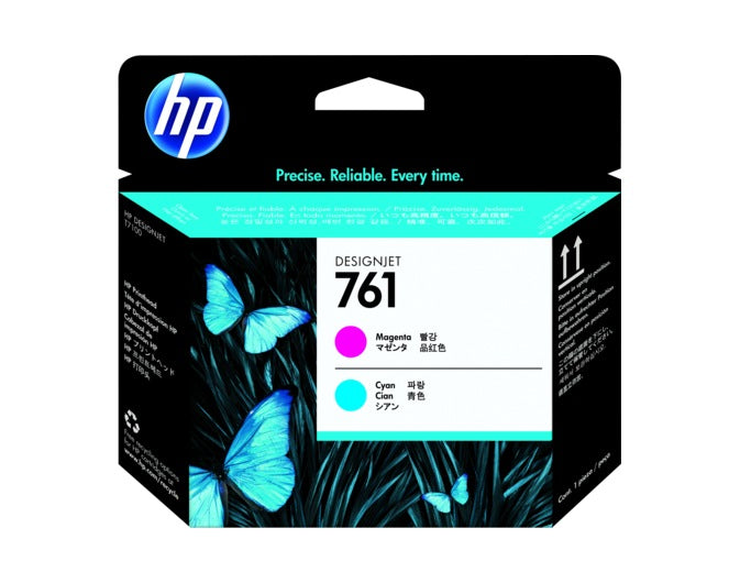 Cap Printare Original HP Magenta/Cyan, nr.761, pentru Designjet T7100|T7201,, 