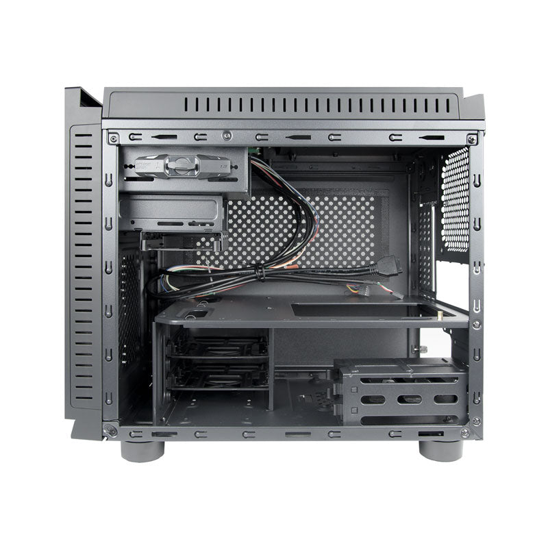 CARCASA CHIEFTEC, Mini Tower, mATX, "GAMING CUBE 01", fara sursa, USB 2.0 x 2, USB 3.0 x 2, Jack 3.5mm x 2, mesh , "CI-01B-OP"