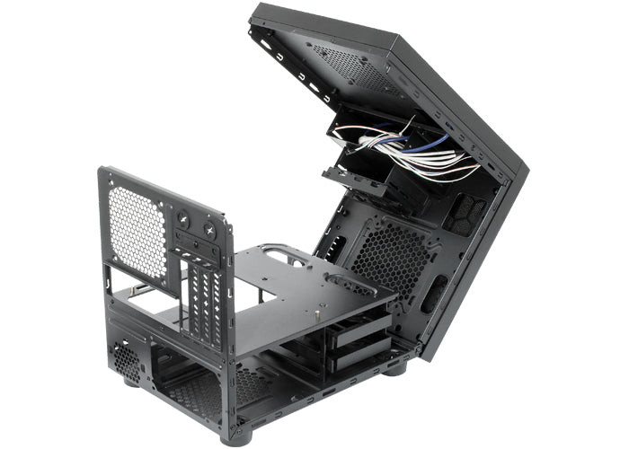 CARCASA CHIEFTEC, Mini Tower, mATX, "GAMING CUBE 01", fara sursa, USB 2.0 x 2, USB 3.0 x 2, Jack 3.5mm x 2, mesh , "CI-01B-OP"