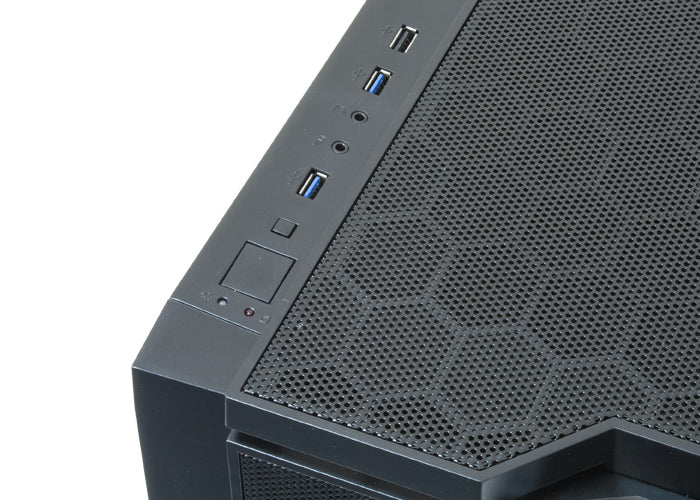 CARCASA CHIEFTEC, Mini Tower, mATX, "GAMING CUBE 01", fara sursa, USB 2.0 x 2, USB 3.0 x 2, Jack 3.5mm x 2, mesh , "CI-01B-OP"