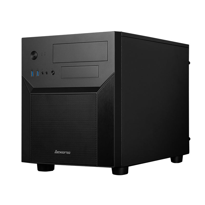 CARCASA CHIEFTEC, Mini Tower, mATX, "GAMING CUBE 02", fara sursa, USB 3.0 x 2, Jack 3.5mm x 2, mesh, "CI-02B-OP"