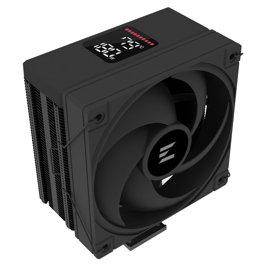 COOLER Zalman "CNPS9X ECO DS" skt. Intel si AMD, racire cu aer, vent. 120mm, 600 - 2100 RPM, 4 heatpipes, inaltime 155mm, afisaj digital,"CNPS9X ECO DS"