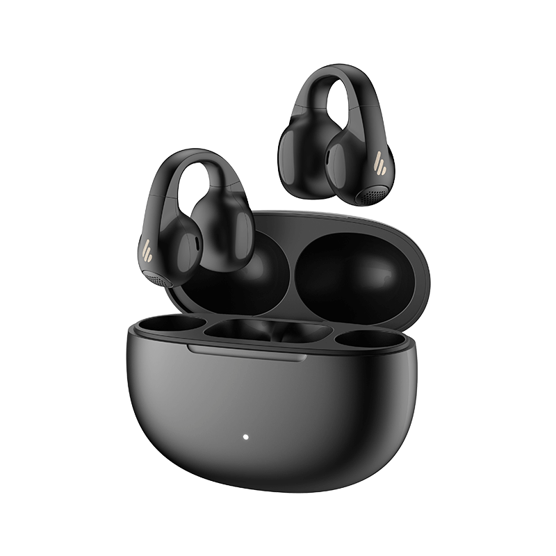 CASTI Edifier, wireless, intraauriculare - butoni, design cu clips, pt smartphone, microfon pe casca, conectare prin Bluetooth 5.4, negru, USB-C, IP56, "COMFO-C-BK", (include TV 0.15 lei)