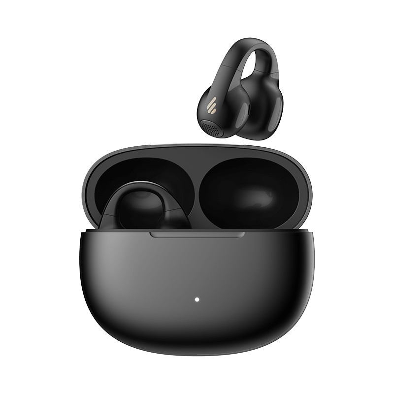 CASTI Edifier, wireless, intraauriculare - butoni, design cu clips, pt smartphone, microfon pe casca, conectare prin Bluetooth 5.4, negru, USB-C, IP56, "COMFO-C-BK", (include TV 0.15 lei)