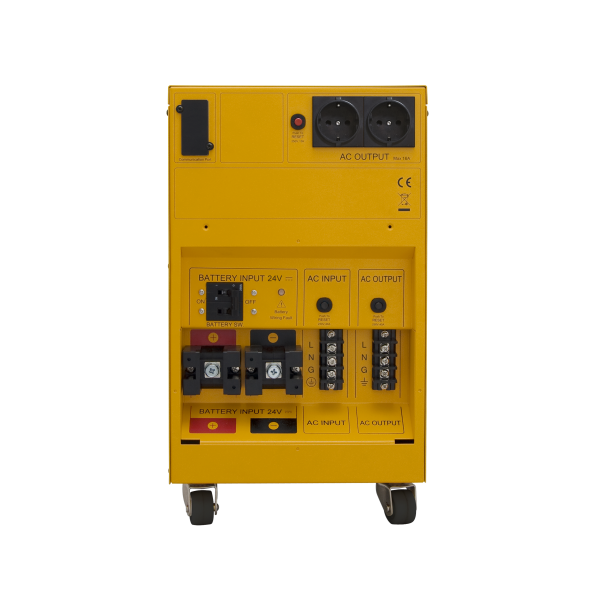 UPS Cyber Power Inverter (pt. motoare, pompe etc.), Sinusoida Pura, LCD, 3500VA/2450W, AVR, 2x Shucko, 1x Terminal block