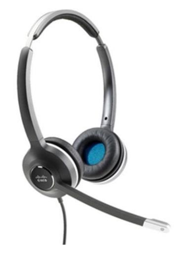 CISCO 532 Headset Head-band USB Type-C Black, Grey, 