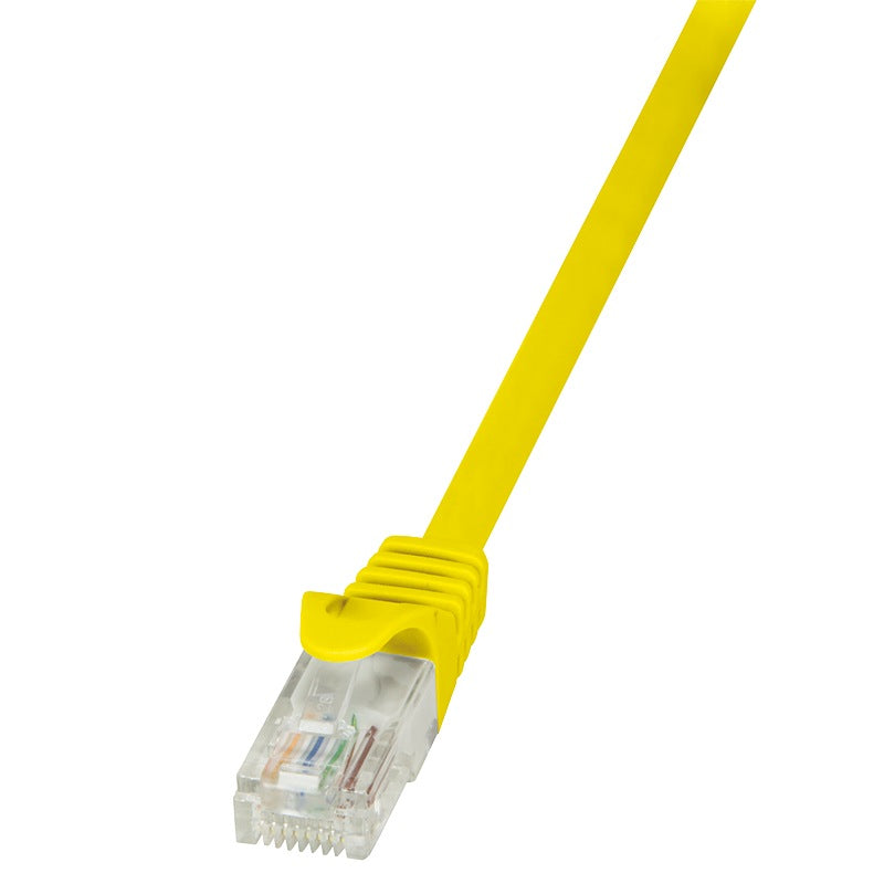 PATCH CORD UTP LOGILINK Cat5e, cupru-aluminiu, 1 m, galben, AWG26, "CP1037U"