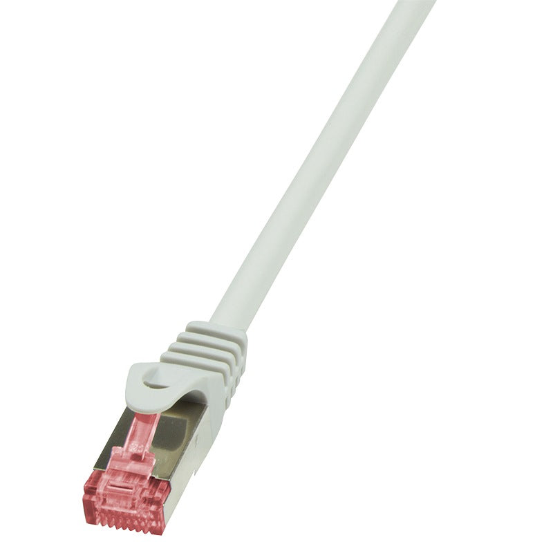 PATCH CORD S/FTP LOGILINK Cat6, LSZH, cupru, 2 m, gri, AWG27, dublu ecranat "CQ2052S"