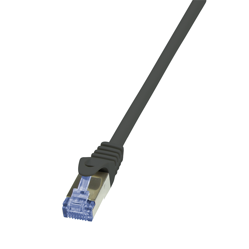 PATCH CORD S/FTP LOGILINK Cat7, LSZH, cupru, 600MHz, mufe RJ45 Cat6a, 2 m, negru, AWG26, dublu ecranat "CQ4053S"