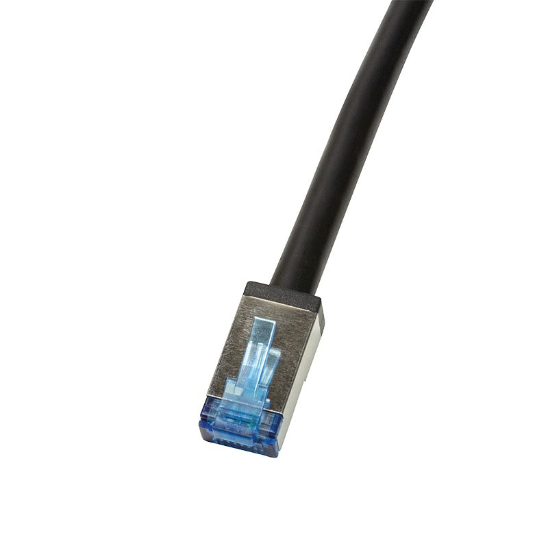 PATCH CORD S/FTP LOGILINK Cat6a, cupru, 3 m, negru, AWG26, dublu ecranat, outdoor, "CQ7063S"