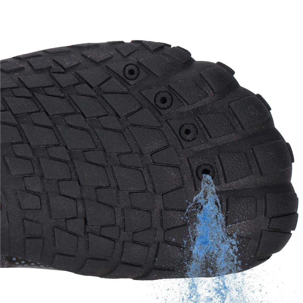 Pantofi plaja si apa, talpa cauciuc antiderapanta, material respirabil, negru, marimea 44