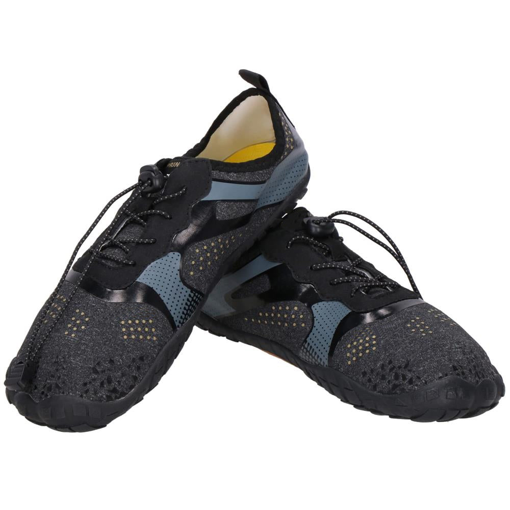 Pantofi plaja si apa, talpa cauciuc antiderapanta, material respirabil, negru, marimea 44