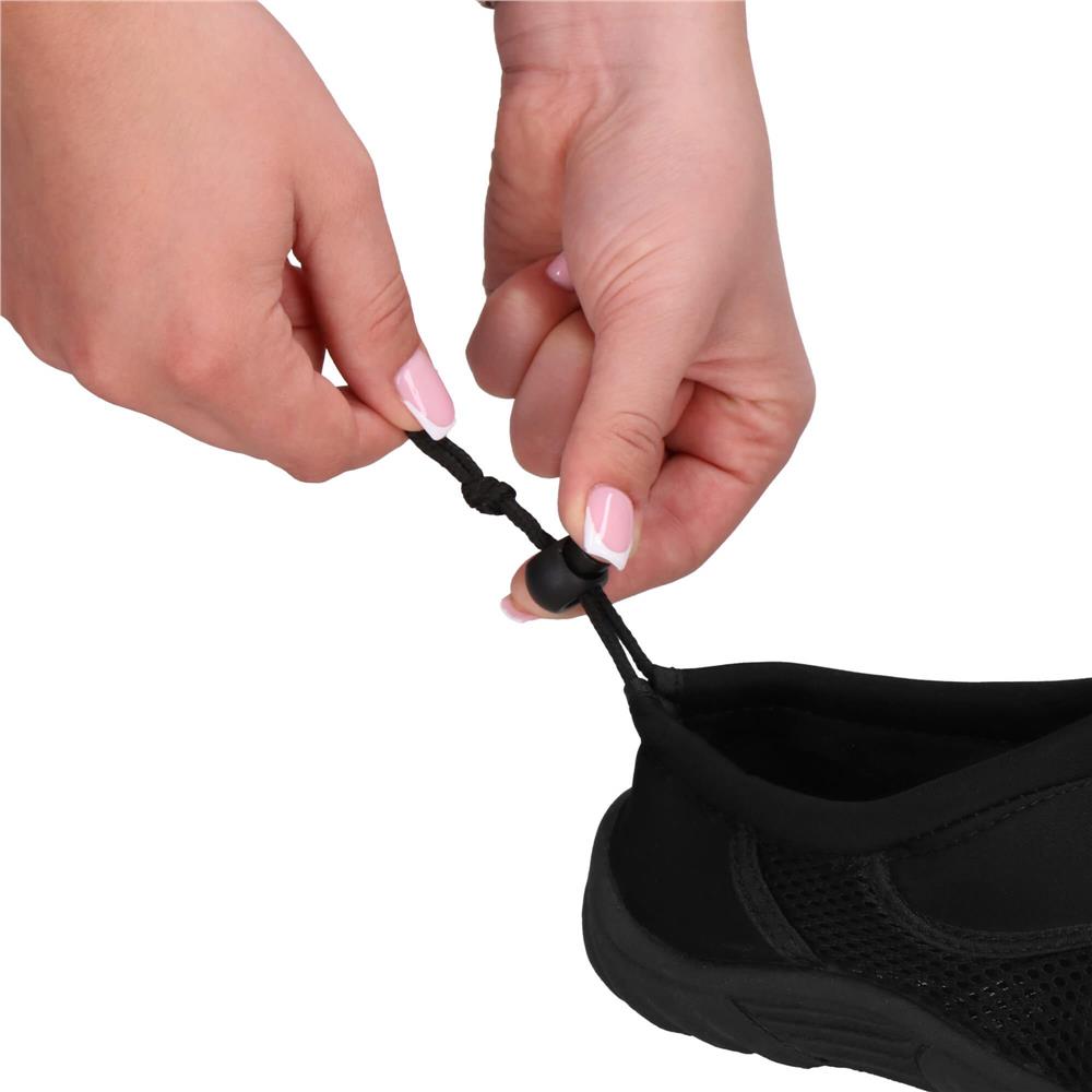 Pantofi apa unisex, material respirabil, talpa EVA antiderapanta, negru, marimea 44