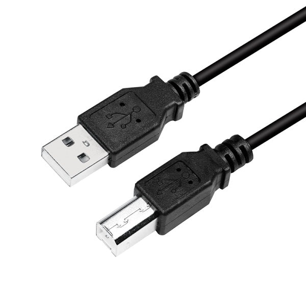 Cablu USB Logilink pt. imprimanta, USB 2.0 (T) la USB 2.0 Type-B (T), 3m, black, 