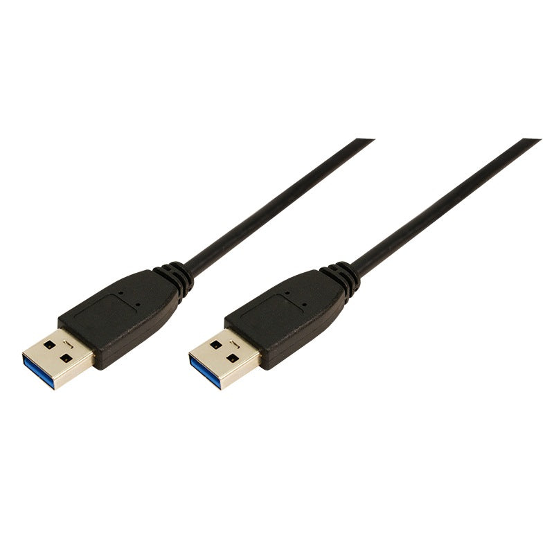 CABLU USB LOGILINK, USB 3.0 (T) la USB 3.0 (T), 2m, black, "CU0039"