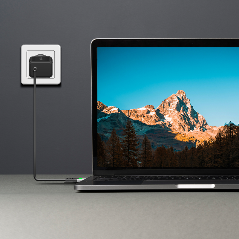 CABLU alimentare si date LOGILINK, pt. smartphone, USB 3.2, USB Gen Type-C (T) la USB Type-C (T), 2m, PD 240W, 3 x ecranat, 4K/60Hz, 20Gbps, LED, metal, negru, "CU0444"