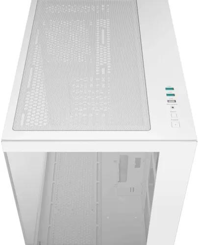 CARCASA DeepCool "CG530 WH", middle tower, gaming, fara sursa, suporta 14xfan, , PSU shroud, USB Type-C x 1, USB 3.2 gen1 x 2, audio+mic, 7 sloturi expansiune, alb, "R-CG530-WHNDA0-G-1"