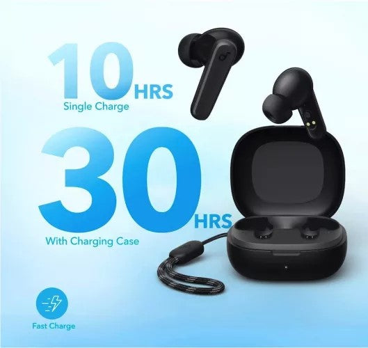 Casti Anker "Soundcore R501i", TWS, wireless, tip butoni, Bluetooth 5.3, pana la 30 de ore, negru, "A3949G11", - 0194644126100