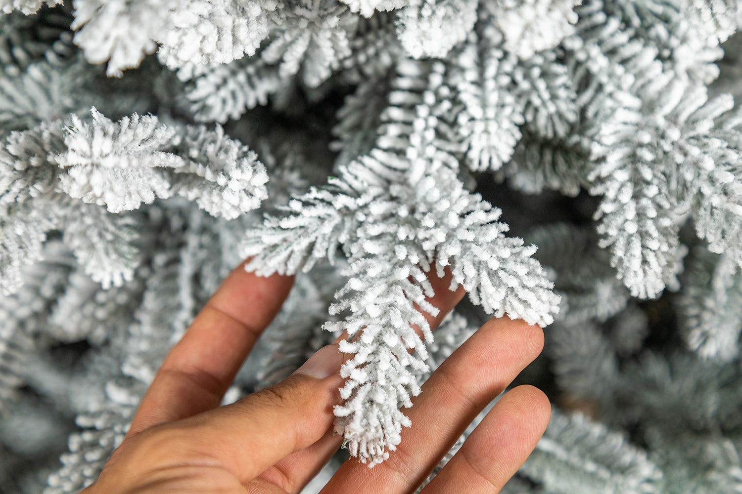 Brad artificial Christmas Deluxe by Sersimo, Alpin Select nins, integral 3D, 210cm