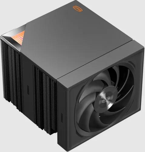 COOLER PCCooler "RZ820" skt. universal, racire cu aer, vent. 1x140mm si 1x120mm, 500 - 2200 rpm, 4+4 heatpipes, inaltime 165mm, iluminare ARGB,"RZ820 BK"