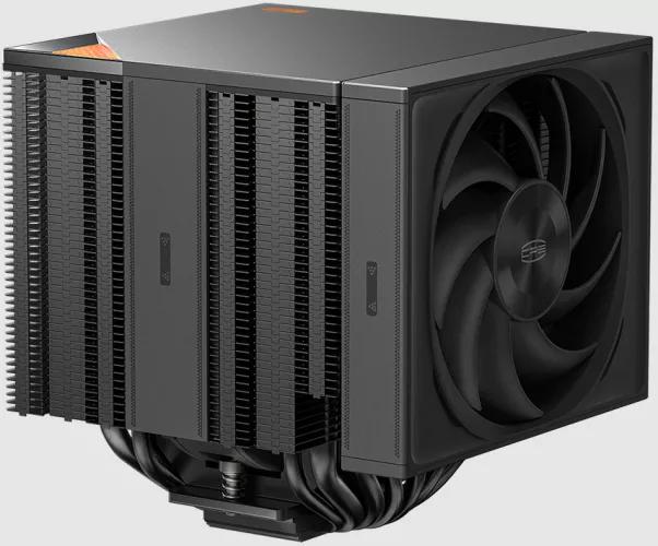 COOLER PCCooler "RZ820" skt. universal, racire cu aer, vent. 1x140mm si 1x120mm, 500 - 2200 rpm, 4+4 heatpipes, inaltime 165mm, iluminare ARGB,"RZ820 BK"