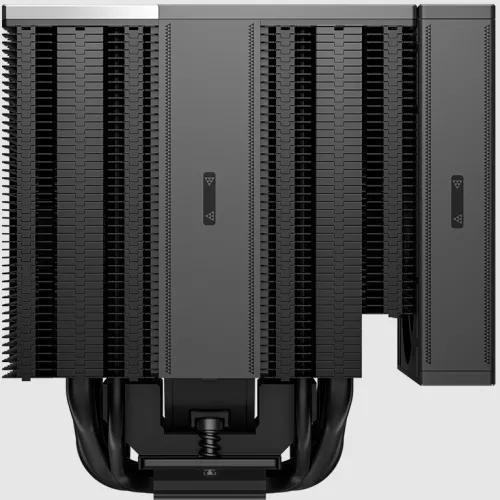 COOLER PCCooler "RZ820" skt. universal, racire cu aer, vent. 1x140mm si 1x120mm, 500 - 2200 rpm, 4+4 heatpipes, inaltime 165mm, iluminare ARGB,"RZ820 BK"
