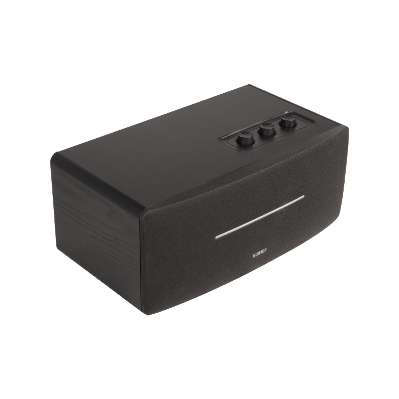 BOXE EDIFIER desktop bluetooth, RMS: 70W (2 x 20W, 2 x 15W), Bluetooth 5.0, RCA, AUX, Line-Out, black, "D12-BK"