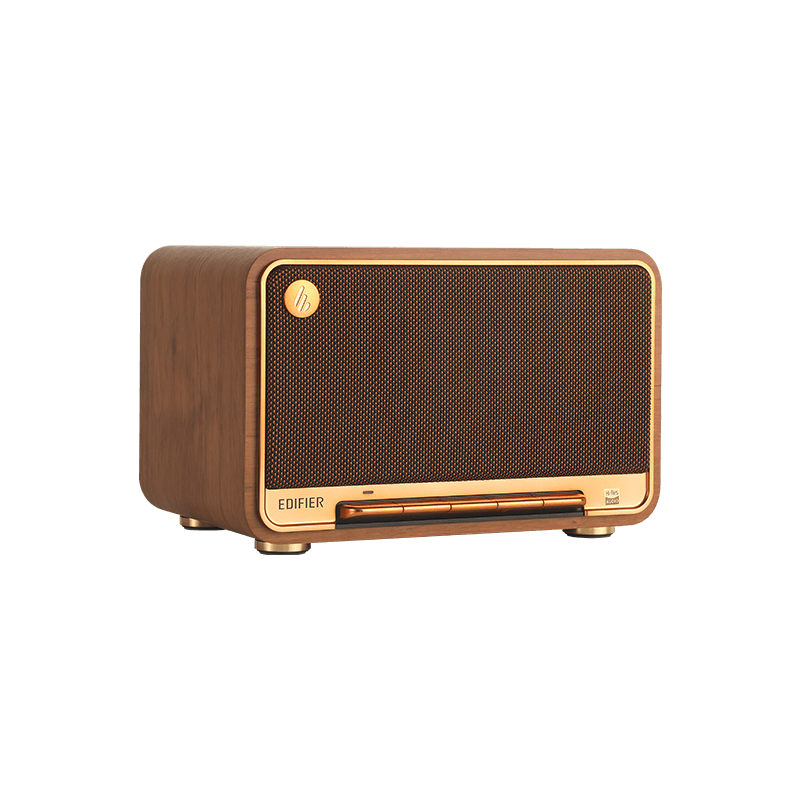 BOXE EDIFIER desktop bluetooth, RMS: 60W (2 x 15W, 1 x 30W), Bluetooth 5.3, AUX, Wi-Fi, USB-C, brown, "D32-BR"