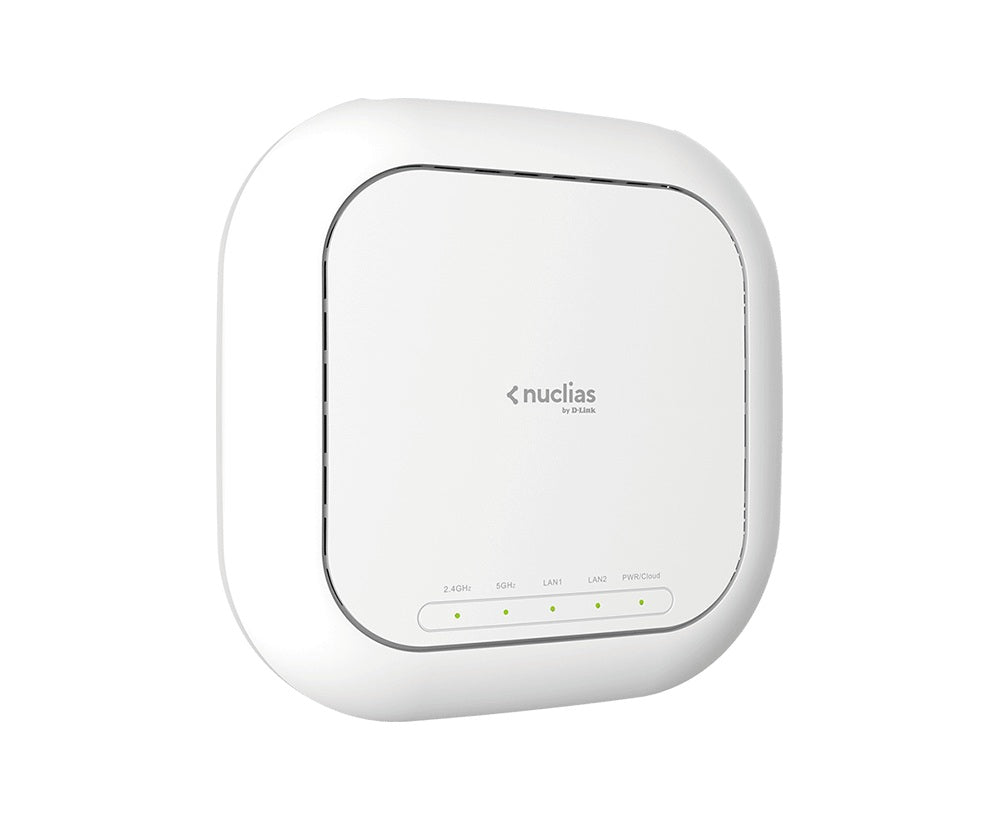 ACCESS POINT D-Link wireless 1900Mbps dual band, Nuclias Cloud-Managed AC1900 Wave 2, 2 x 10/100/1000 Mbps RJ45, IEEE802.3at